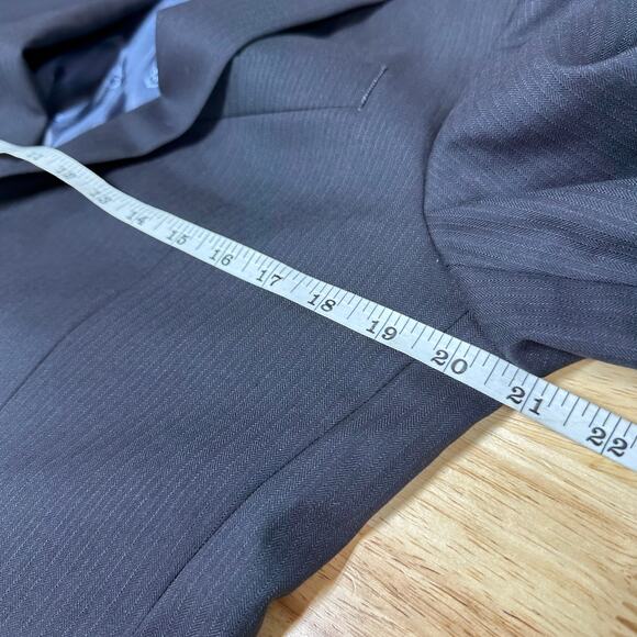 John Varvatos NWT Bedford Navy Size 40R Blazer Sportcoat Wool Blend 2 Button - Picture 8 of 9